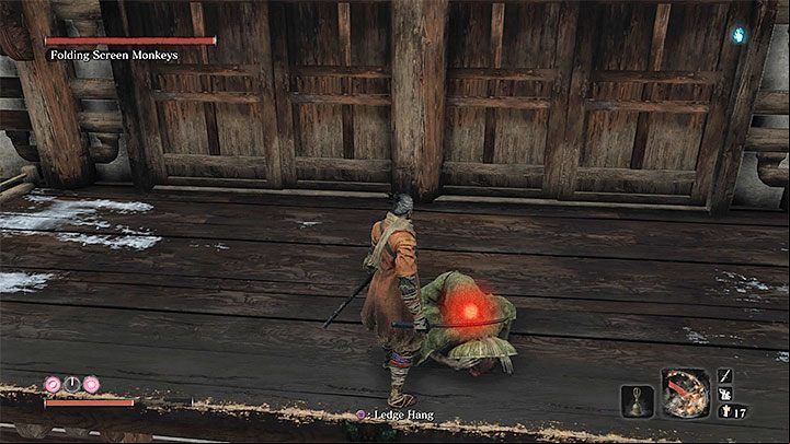 The loud sound of the bell will temporarily stun the monkey - How to find and kill Folding Screen Monkeys in Sekiro? - FAQ - Sekiro Guide and Walkthrough