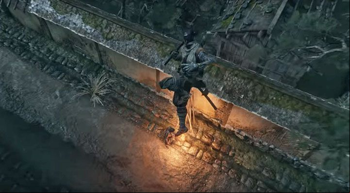 The stealth mechanics in Sekiro: Shadows Die Twice are a novelty in FromSoftware games - Starting Tips for Sekiro Shadows Die Twice - Basics - Sekiro Guide and Walkthrough