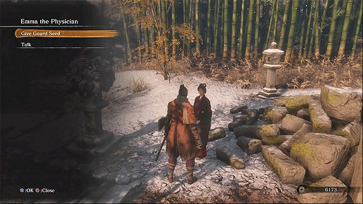 Gourd Seeds are unique treasures in Sekiro: Shadows Die Twice - Starting Tips for Sekiro Shadows Die Twice - Basics - Sekiro Guide and Walkthrough