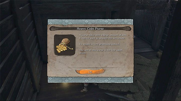 In Sekiro, Coin Purses are found during exploration or bought at a merchant - Starting Tips for Sekiro Shadows Die Twice - Basics - Sekiro Guide and Walkthrough