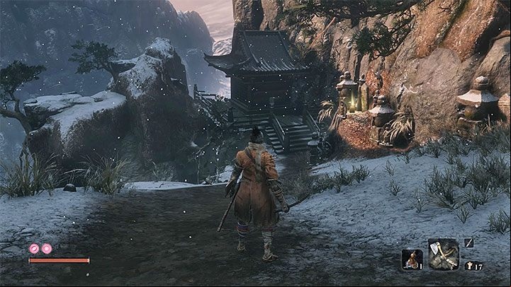 The first path to this mini-boss starts in the main part of Ashina Outskirts, the area you have to go through to reach Ashina Castle - Headless #2 | Sekiro Shadows Die Twice Boss Fight - Bosses - Sekiro Guide and Walkthrough