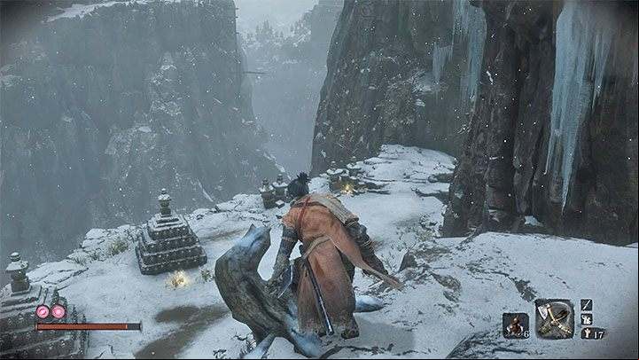 The secret area is presented in the picture above - Prayer Beads | Unique items in Sekiro Shadows Die Twice - Unique items - Sekiro Guide and Walkthrough