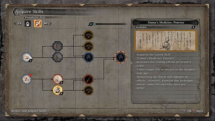 These are two ive abilities from the Prosthesis Arts tree and can be unlocked with skill points - How to heal in Sekiro Shadows Die Twice? - FAQ - Sekiro Guide and Walkthrough