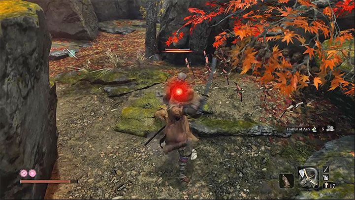Attack any enemy and deplete their posture bar - that enemy will be stunned - How to perform Backstab Deathblow in Sekiro Shadows Die Twice? - FAQ - Sekiro Guide and Walkthrough