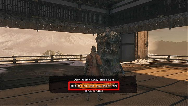 You can start preparations for this ending after you reach the games finale - after collecting all items for Kuro - Return | Sekiro Shadows Die Twice endings - Game Endings - Sekiro Guide and Walkthrough