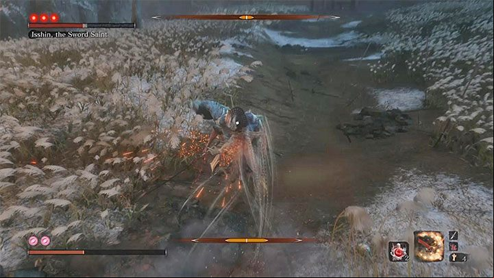 The second final boss is Isshin, the Sword Saint - Return | Sekiro Shadows Die Twice endings - Game Endings - Sekiro Guide and Walkthrough