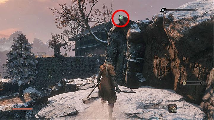 The most important function of the grappling hook is the ability to use interactive grapples - Grappling Hook | Prosthetic Tools in Sekiro Shadows Die Twice - Prosthetic Tools - Sekiro Guide and Walkthrough