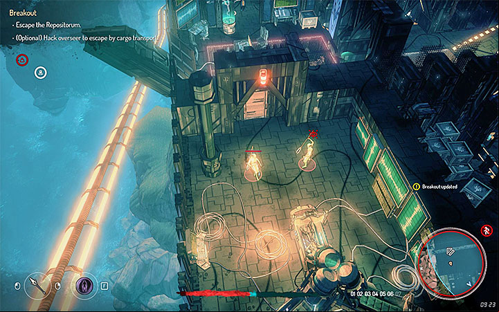 Biomancers are attacking Repositorum but your first problem is that there are two of them in Savaashs cell - Memory Lane | Walkthrough | Main quest - Main Quests - Seven The Days Long Gone Game Guide