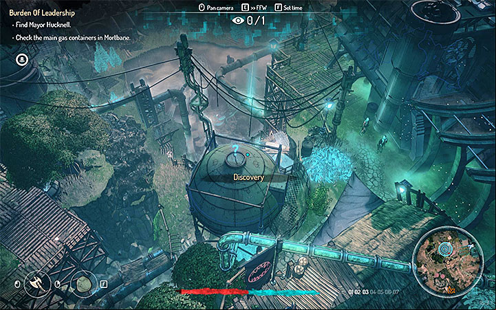 Teriels new objective is to investigate three gas tanks located in different parts of Mortbane - Quests in zone 2 (Visa 02) | Walkthrough - Side Quests - Seven The Days Long Gone Game Guide