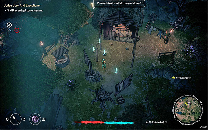Find the building located north-west from the Lewmers exit (the security checkpoint 02) - Quests in zone 2 (Visa 02) | Walkthrough - Side Quests - Seven The Days Long Gone Game Guide