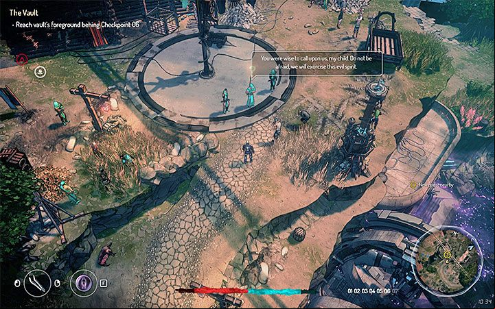 You can find the biomants on a farm located in the north-western part of zone 05 on Peh, to the west of the Security Checkpoint 05 that you must go through (purchase visa 05) - the place can be seen in the above screenshot - Quests in zone 5 (Visa 05) | Walkthrough - Side Quests - Seven The Days Long Gone Game Guide