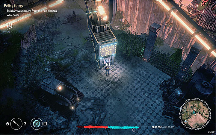 Observe that the Overseer icon on the world map has changed its colour from white to blue - How to unlock the fast travel? - FAQ - Seven The Days Long Gone Game Guide