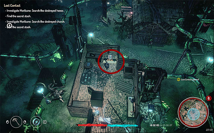 In Mortbane you must examine the destroyed house and the destroyed church - Lost | Walkthrough | Main quest - Main Quests - Seven The Days Long Gone Game Guide