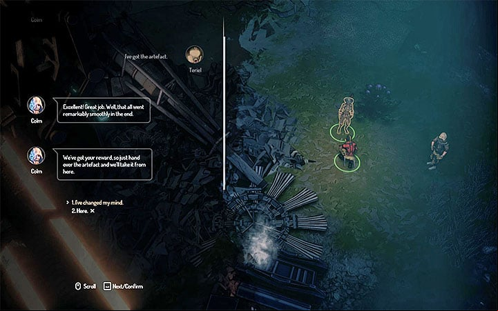 The quest can have a few different endings that are based on your previous choices - Quests in zone 1 (Visa 01) | Walkthrough - Side Quests - Seven The Days Long Gone Game Guide