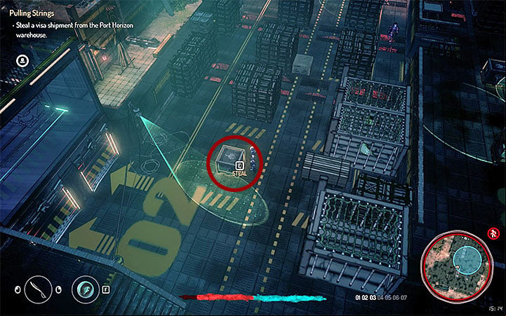 The first out of four quests from Ramus is about stealing visas from Port Horizon - Quests in zone 1 (Visa 01) | Walkthrough - Side Quests - Seven The Days Long Gone Game Guide