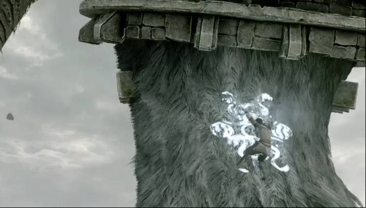 The markings disappear when they take a certain amount of damage - Colossus battles in Shadow of the Colossus - Basics - Shadow of the Colossus Game Guide