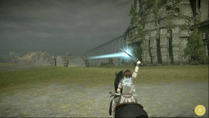 However, you can use your sword to find the colossi - Navigating the world in Shadow of the Colossus - Basics - Shadow of the Colossus Game Guide