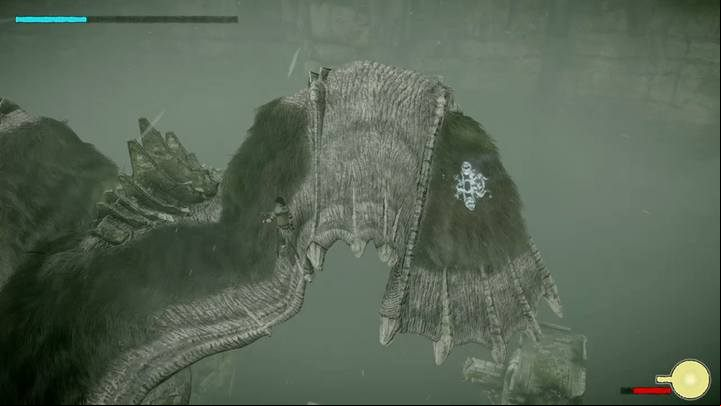 The wings are a tougher nut to crack - Colossus 5 - Avion | Shadow of the Colossus Walkthrough - Walkthrough - Shadow of the Colossus Game Guide