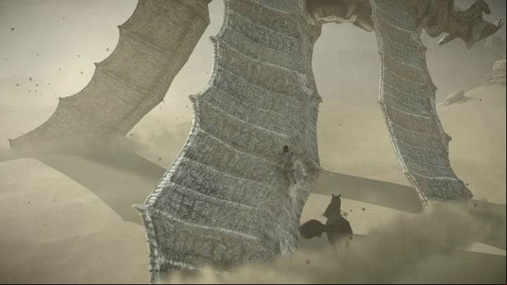 The enemy will lower its wings once youve managed to shoot down the bladders - Colossus 13 - Phalanx | Shadow of the Colossus Walkthrough - Walkthrough - Shadow of the Colossus Game Guide