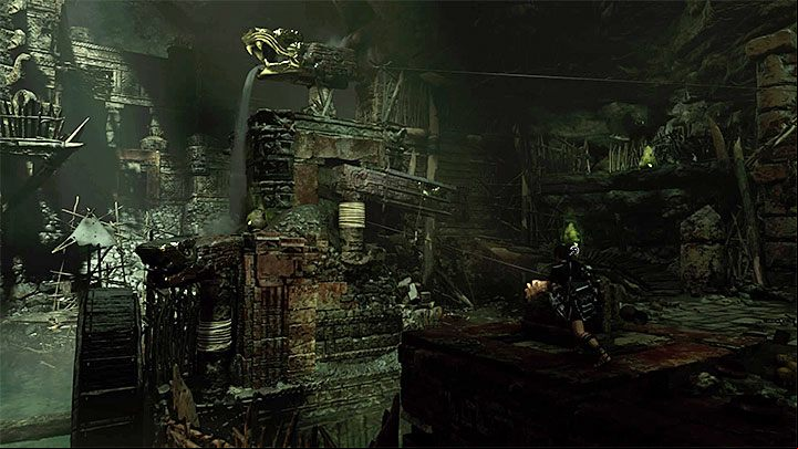 2 - How to solve the gate opening puzzle of Eye of the Serpent in Cenotes? - Solving Riddles - Shadow of the Tomb Raider Game Guide