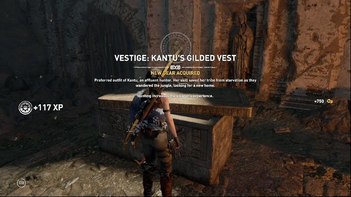 After you get into the water, a sarcophagus shall appear - Crypts in Mission of San Juan in Shadow of the Tomb Raider - Crypts - Shadow of the Tomb Raider Game Guide