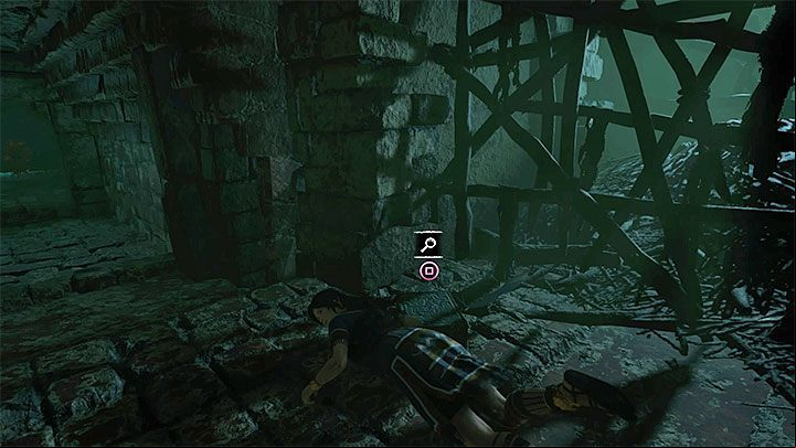 The Doll (3) is in a big room, where the Thirsty Gods tomb puzzle can be solved (the one about changing the water level) - Relics in Mission of San Juan | Secrets in Shadow of the Tomb Raider - Mission of San Juan - Shadow of the Tomb Raider Game Guide