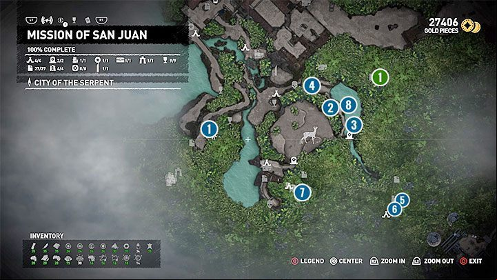 1 - Survival Caches and the Conquistador Chest in Mission of San Juan | Secrets - Mission of San Juan - Shadow of the Tomb Raider Game Guide