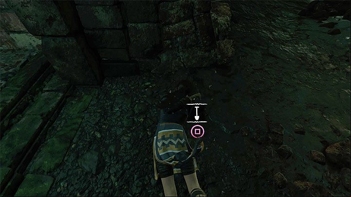 The cache (5) is at the bottom of the Thirsty Gods tomb, in the chamber where youre changing the water level - Survival Caches and the Conquistador Chest in Mission of San Juan | Secrets - Mission of San Juan - Shadow of the Tomb Raider Game Guide
