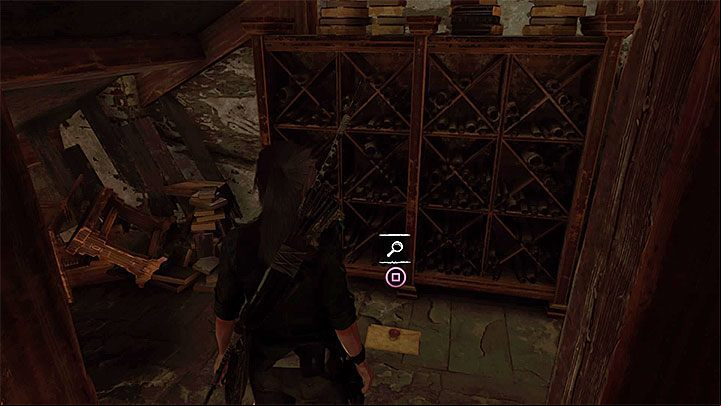 Journal (8) is on the ground in a dim spot, on the ground floor in the library - Documents in Mission of San Juan | Secrets in Shadow of the Tomb Raider - Mission of San Juan - Shadow of the Tomb Raider Game Guide