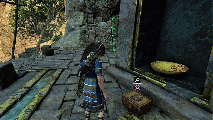 Relic (1) is in the chest located near the monolith and the age to the temple in the mountains - Relics in The Hidden City | Secrets in Shadow of the Tomb Raider - The Hidden City - Shadow of the Tomb Raider Game Guide