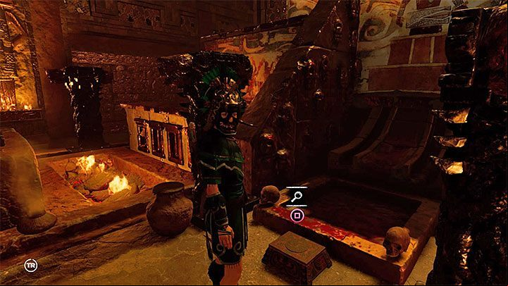 Relic (6) is in the chest located in the central part of the temple - Relics in The Hidden City | Secrets in Shadow of the Tomb Raider - The Hidden City - Shadow of the Tomb Raider Game Guide