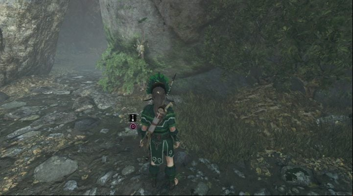 The fourth cache (4) is right next to a water reservoir, east from the crypt - Chests and survivalist cache in The Hidden City | Secrets in SotTR - The Hidden City - Shadow of the Tomb Raider Game Guide