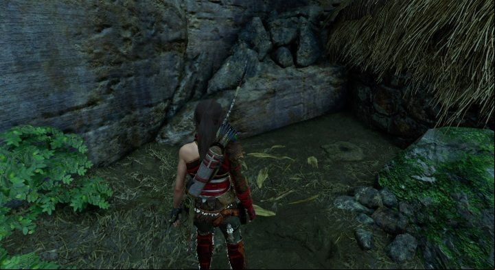 The ninth cache (9) is above the Birth mural - Chests and survivalist cache in The Hidden City | Secrets in SotTR - The Hidden City - Shadow of the Tomb Raider Game Guide