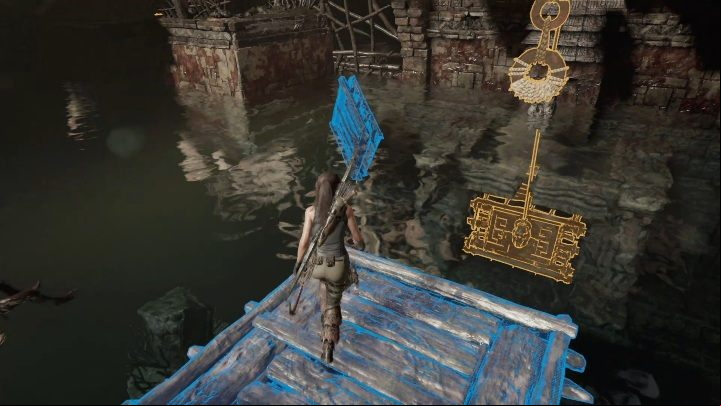 To release the second raft you have to dive and enter a small cave - Challenge Tombs - Mission of San Juan in Shadow of the Tomb Raider - Challenge Tombs - Shadow of the Tomb Raider Game Guide