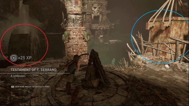 There is a machine waiting for you - Challenge Tombs - Mission of San Juan in Shadow of the Tomb Raider - Challenge Tombs - Shadow of the Tomb Raider Game Guide