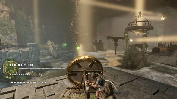 Jump to the end to the right side of the location - Challenge Tombs - The Hidden City in Shadow of the Tomb Raider - Challenge Tombs - Shadow of the Tomb Raider Game Guide