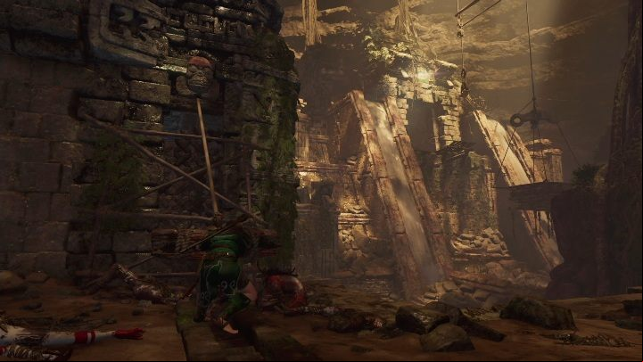 As you move to the next room, a bunch of enemies will attack you - Challenge Tombs - The Hidden City in Shadow of the Tomb Raider - Challenge Tombs - Shadow of the Tomb Raider Game Guide