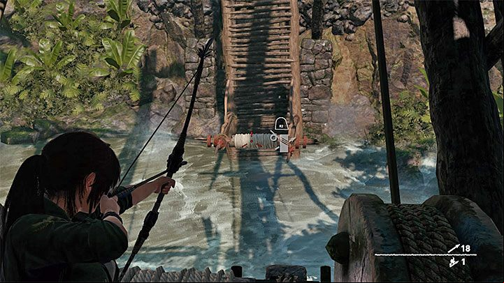 1 - Solving the bridge riddle and fighting jaguar in Peruvian Jungle - Rough Landing - Peruvian Jungle - Shadow of the Tomb Raider Game Guide
