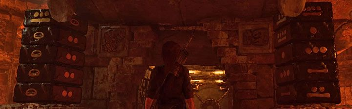 You can now use this hint to turn the knobs one last time - Dig site and the solution to the puzzle in Kuwaq Yaku - Path of the Living - Kuwaq Yaku - Shadow of the Tomb Raider Game Guide