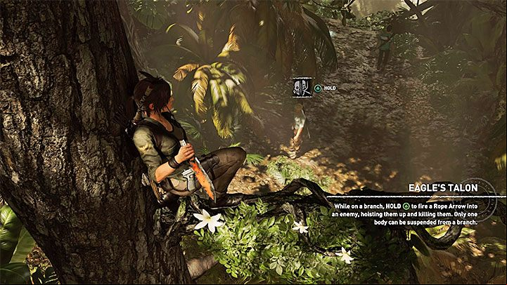 Not long after you begin your walk home across the jungle, Lara will stumble upon new opponents - Escaping the temple and returning to the Kuwaq Yaku - Path of the Dead - Kuwaq Yaku - Shadow of the Tomb Raider Game Guide