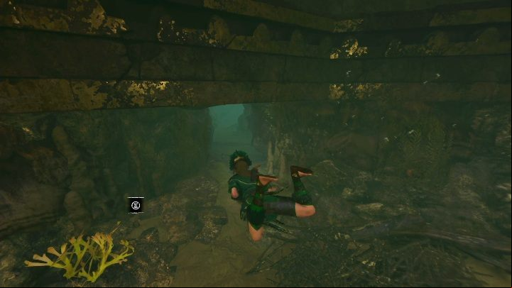 Under the water there is a age, which you have to cross to get to the other side of the cave - The Hidden City side quests in Shadow of the Tomb Raider - Side Quests - Shadow of the Tomb Raider Game Guide