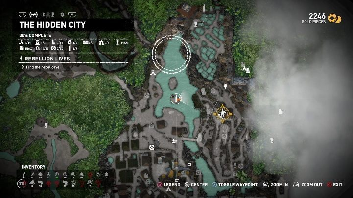 On the island, in the northern part of the city you will find a monolith - Mam monoliths in Shadow of the Tomb Raider Game - Monoliths - Shadow of the Tomb Raider Game Guide