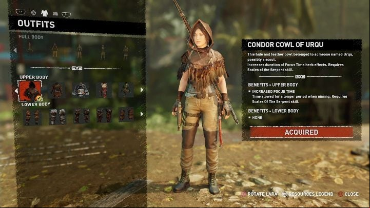 How to get - Finish the second crypt Kuwaq Yaku (use a shotgun to get into it) - All Laras outfits in Shadow of the Tomb Raider - Equipment - Shadow of the Tomb Raider Game Guide