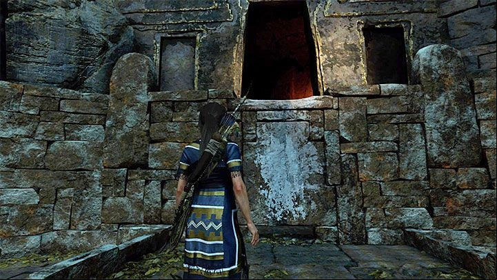 The entrance to the Mountain Temple is located next to the monolith in the north part of the Hidden City - Exploring of the temple - Eye of the Serpent; Empty-Handed - Mountain Temple Cenote - Shadow of the Tomb Raider Game Guide
