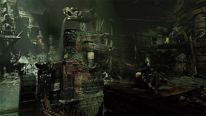 2 - Exploring of the temple - Eye of the Serpent; Empty-Handed - Mountain Temple Cenote - Shadow of the Tomb Raider Game Guide