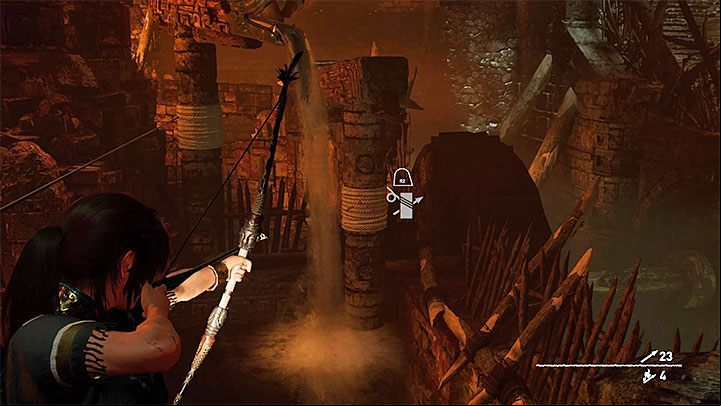 Go back to the spinning wheel (a few savages will attack you on the way) - Exploring of the temple - Eye of the Serpent; Empty-Handed - Mountain Temple Cenote - Shadow of the Tomb Raider Game Guide