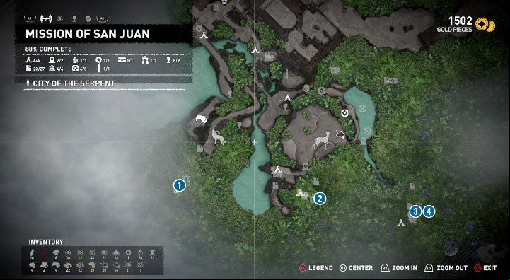 1 - Murals in Mission of San Juan | Secrets in Shadow of the Tomb Raider - Mission of San Juan - Shadow of the Tomb Raider Game Guide