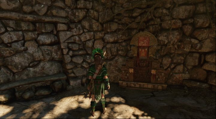Mural Chuki the Weaver(1) can be found inside the tomb - Path of Battle - Murals in The Hidden City | Secrets in Shadow of the Tomb Raider - The Hidden City - Shadow of the Tomb Raider Game Guide