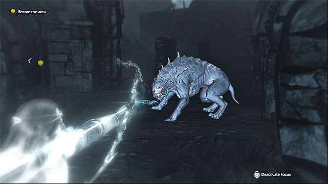 Watch out for, at least, one caragor - 10: The Dark Monument | Main missions - Main missions - Middle-earth: Shadow of Mordor Game Guide
