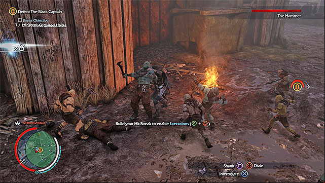 Use the dagger on, at least, two minor orcs to complete the secondary objective - 11: The Black Captain | Main missions - Main missions - Middle-earth: Shadow of Mordor Game Guide